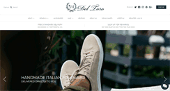 Desktop Screenshot of deltoroshoes.com